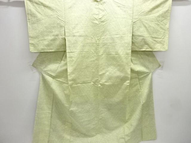 JAPANESE KIMONO / TOKAMACHI TSUMUGI / WOVEN ABSTRACT